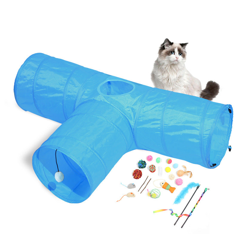 Tissu résistant du tunnel de jeu pour chat — Félia