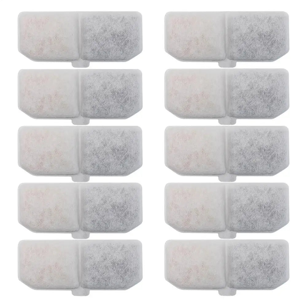 Filtres De Rechange Pour Fontaine À Chat - Pack De 4, Charbon Actif