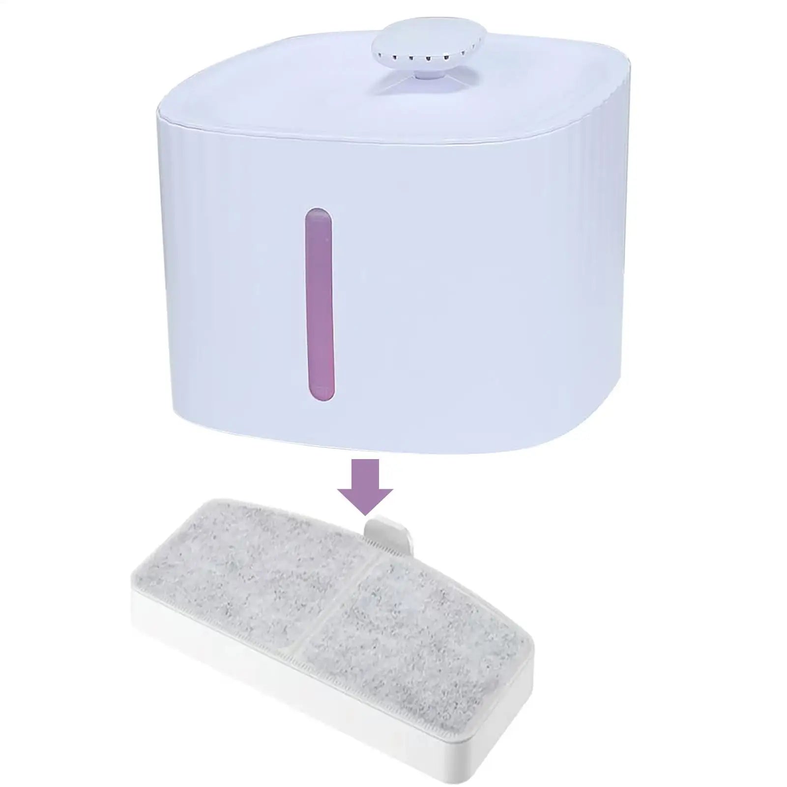 Filtres De Rechange Pour Fontaine À Chat - Pack De 4, Charbon Actif