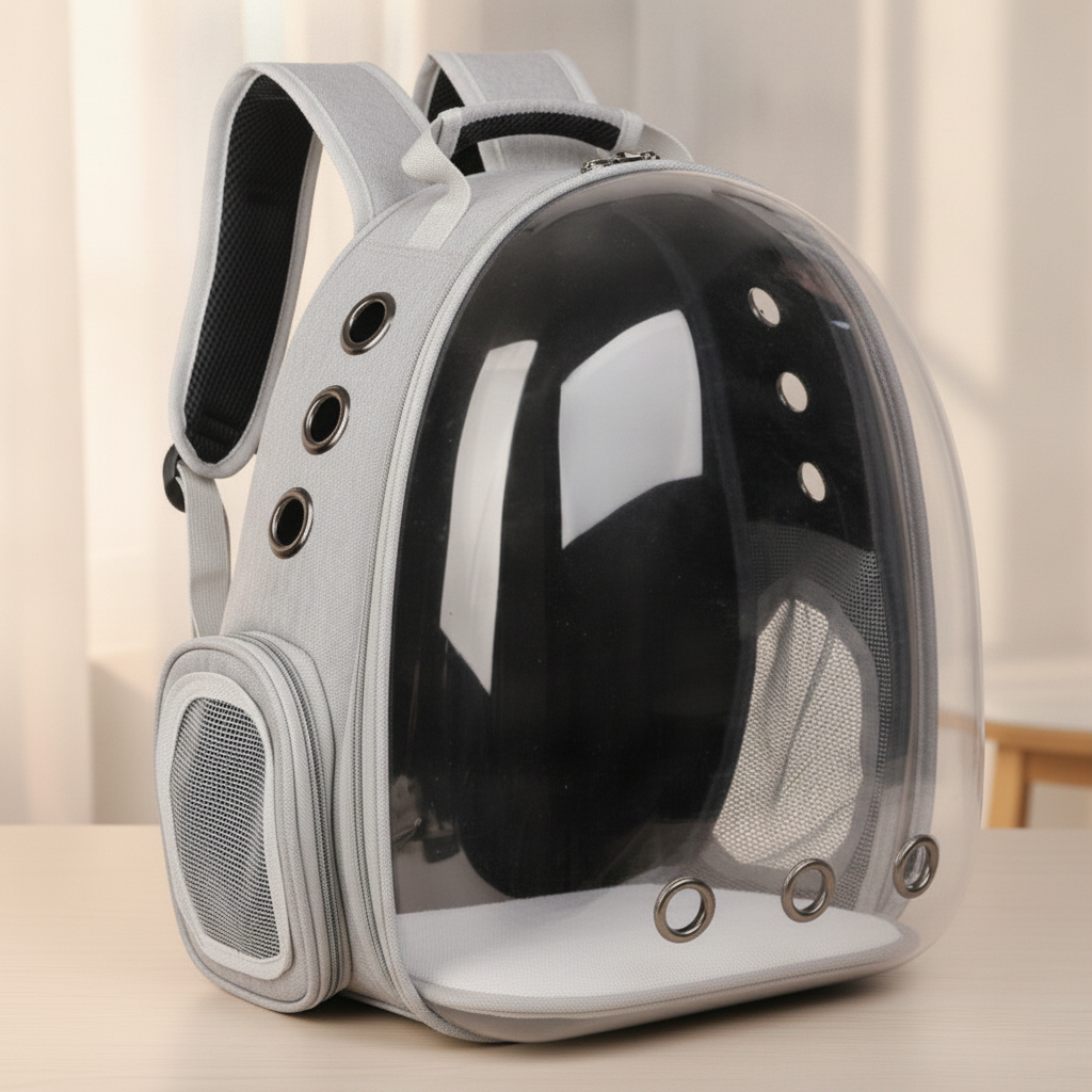 Sac de transport bulle Félia gris