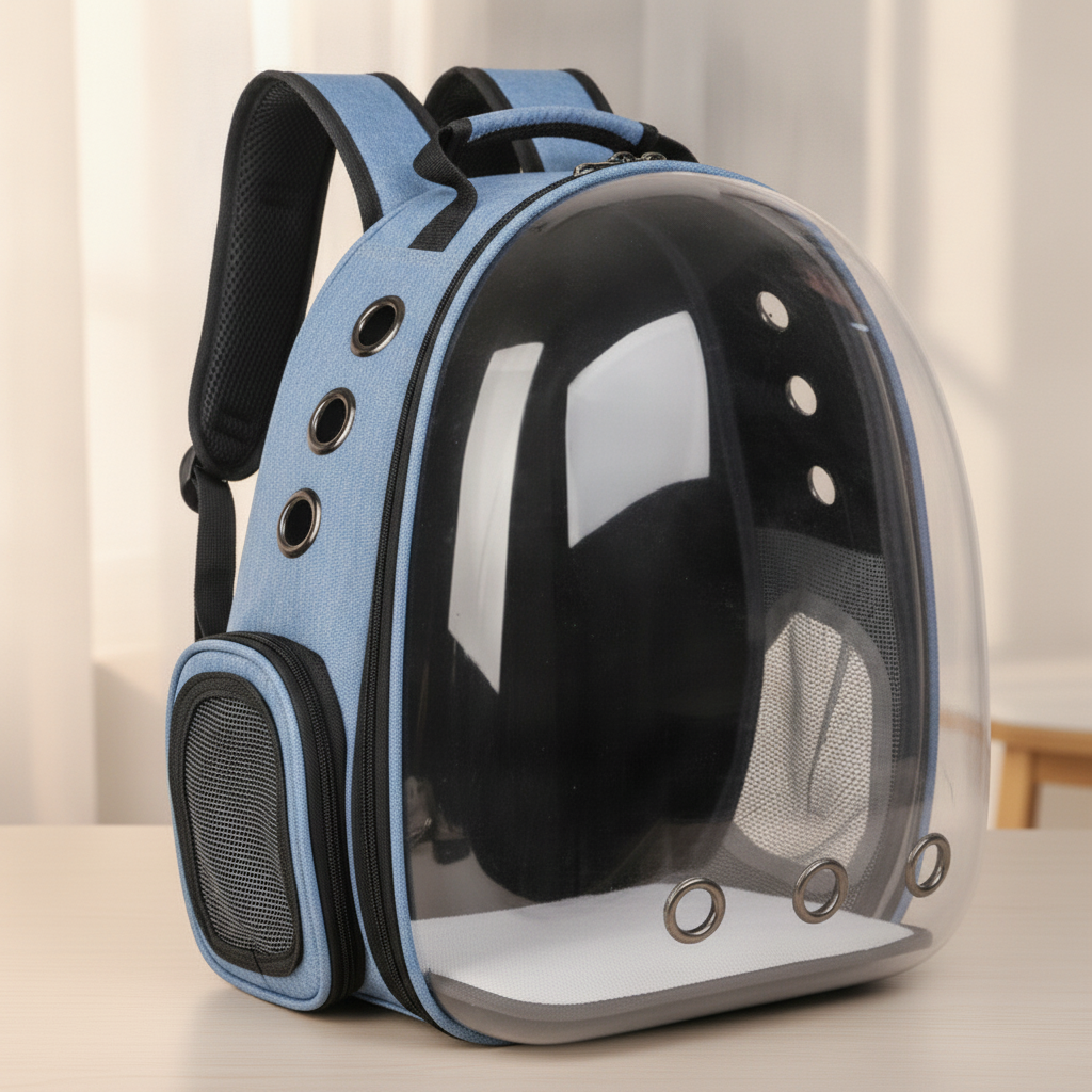 Sac de transport bulle Félia bleu