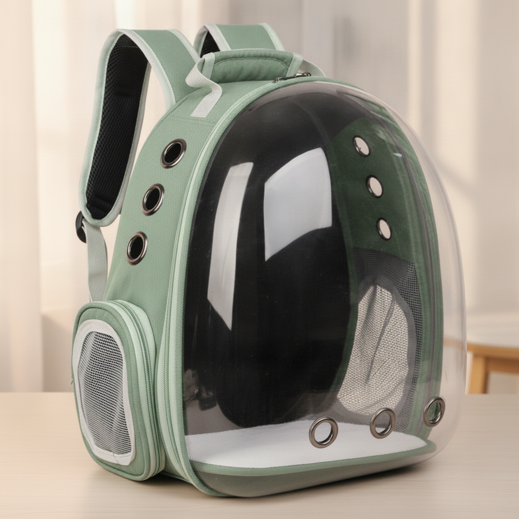 Sac de transport bulle Félia vert